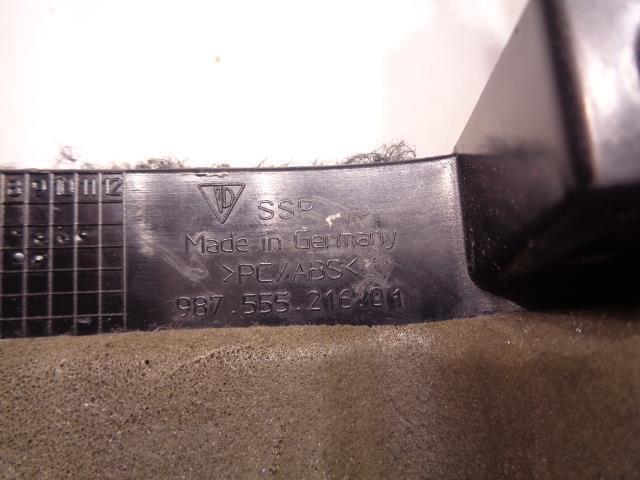 USED GENUINE PORSCHE CAYMAN 06-12 PASSENGER SIDE SEAT BELT PANEL 987 555 216 01