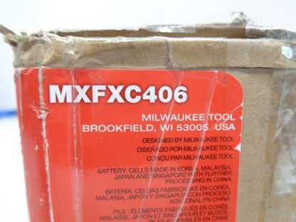 BRAND NEW MILWAUKEE MX FUEL RED LITHIUM MILWAUKEE BATTERY PACK MXFXC406 R13