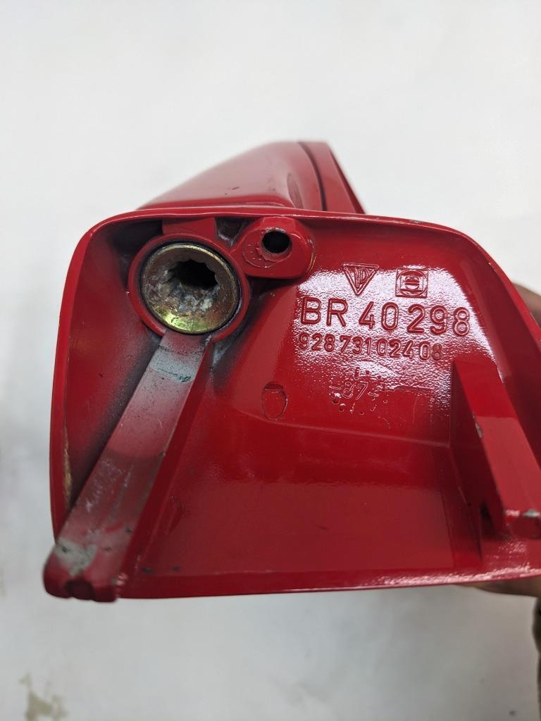 PORSCHE 928/944 FRONT RIGHT PASSENGER EXTERIOR FRAME-RED-92873102408 USED R25