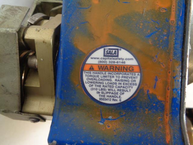 DBI-SALA RETRACTABLE SEALED SRL 50' LIFELINE W/ SNAP HOOK 3400109 USED H2