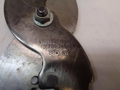 NEW HASTINGS 1000 MCM ALUMINUM /500 MCM COPPER SOFT WIRE CUTTER HEAD A11056 R22