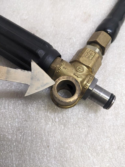 INCOMPLETE ANNOVI REVERBERI AR20082 GYMATIC 3/B UNLOADER VALVE 5.5GPM USED R27