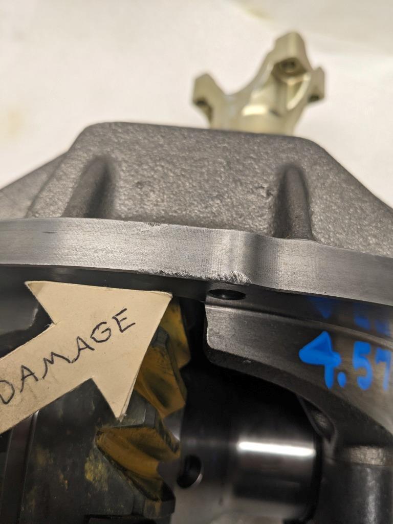 STRANGE PRO SERIES IRON CASE ALUMINUM SUPPORT 35 SPLINE DIFF 4.75 RATIO NEW J1