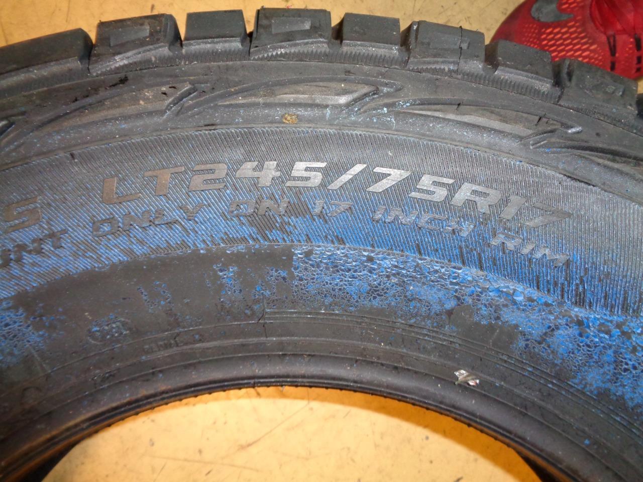 1 COOPER DISCOVERER ATP WL LT 245 75 17 121/118S LRE 10PLY TIRE 90000032600