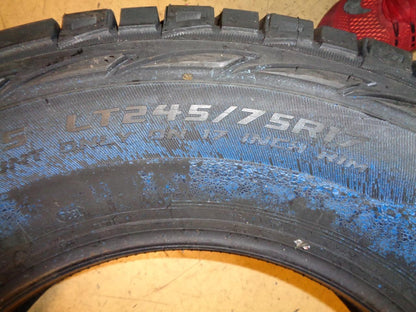 1 COOPER DISCOVERER ATP WL LT 245 75 17 121/118S LRE 10PLY TIRE 90000032600