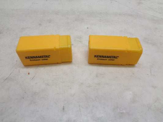 ONE PAIR NEW KENNAMETAL ERICKSON COLLETS 9/16" 100DA0562 5388CD7 R22T2