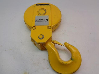 NEW STAHL 5 TON CRANE SYSTEM HOOK ONLY H2