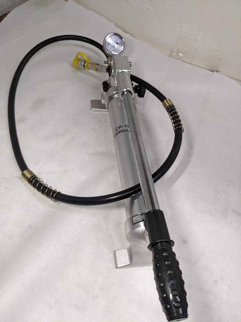 MANUAL HYDRAULIC PUMP 2 SPEED 10000PSI 900CC CP700LB HYDRAULIC HAND PUMP NEW R11