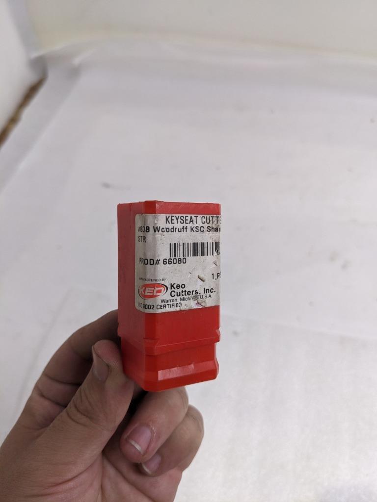 KEO CUTTERS 66080 #608 WOODRUFF KSC SHANK HSS RH NEW R22T5