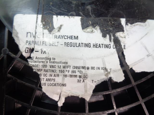 NVENT RAYCHEM ICESTOP GM1XT 120V SELF REGULATING HEATING CABLE 1000FT NEW H2