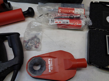 CUSTOM PELICAN STORM CASE w/ HILTI HAMMER DRILL & DISPENSER, LEVEL JACK BITS