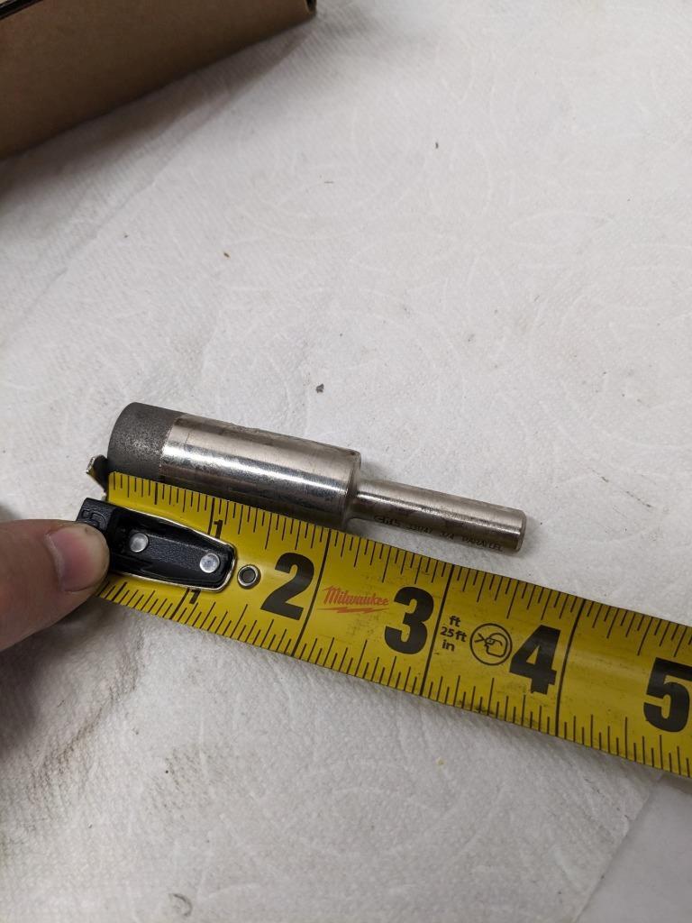 CRL DCD34 331747 3/4" DCD SERIES ELECTRO-FORMED DIAMOND DRILL NEW D0