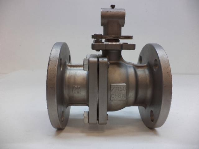 NEW CF8M FLANGED BALL VALVE 2" 150LB