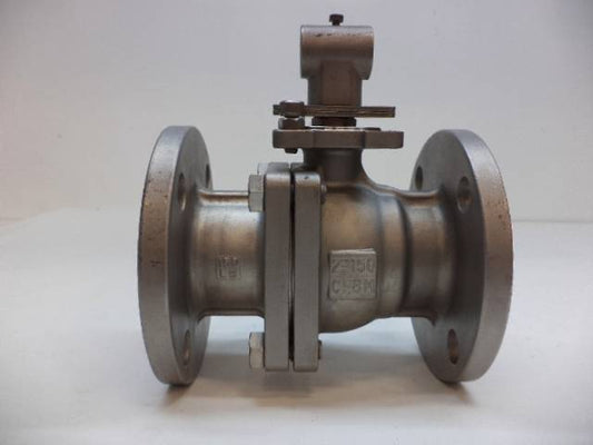 NEW CF8M FLANGED BALL VALVE 2" 150LB