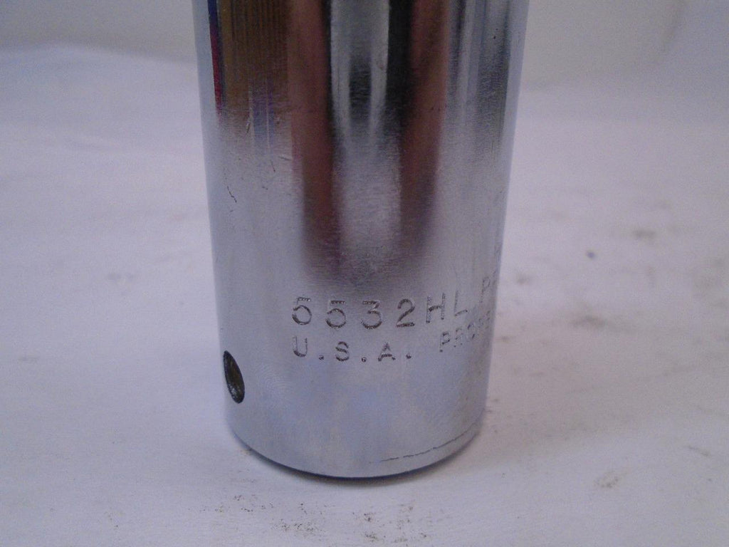 NEW STANLEY PROTO 3/4 IN. DR. DEEP SOCKET 1 IN. 6 PT. 5532HL R22