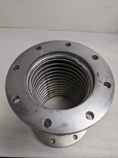 UNBRANDED BRAIDED FLEXIBLE CONNECTOR 15-3/16"X13-1/2" 8 BOLT SS NEW H1