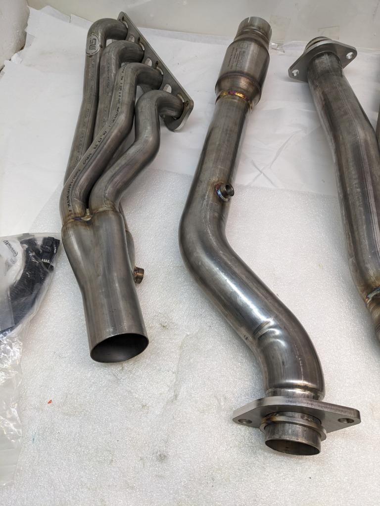 STAINLESS WORKS JEEP1862HCAT 1-7/8" HEADER KIT W/ MID PIPES FOR JEEP NEW B2