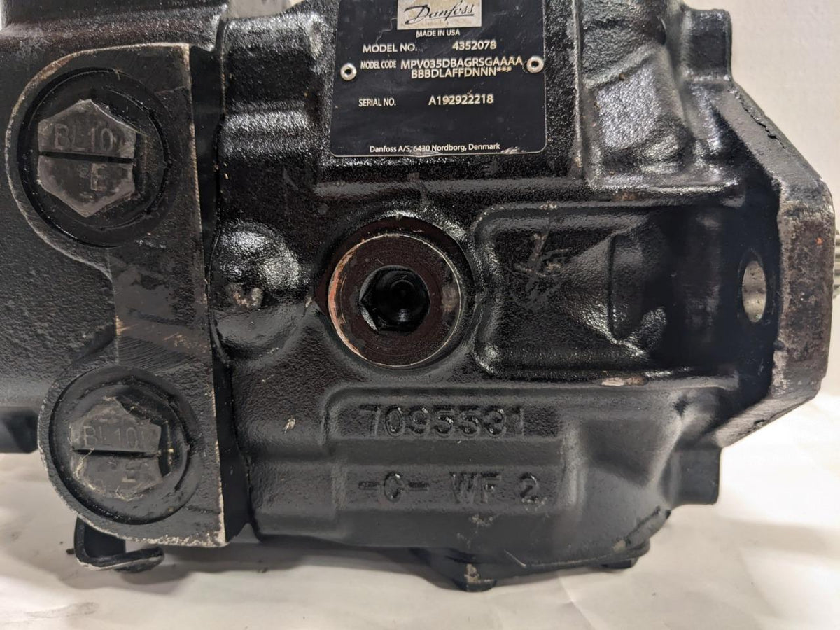 Bobcat Sauer Danfoss Hydraulic Pump 4352078 A 192922 REMANUFACTURED BSRG1