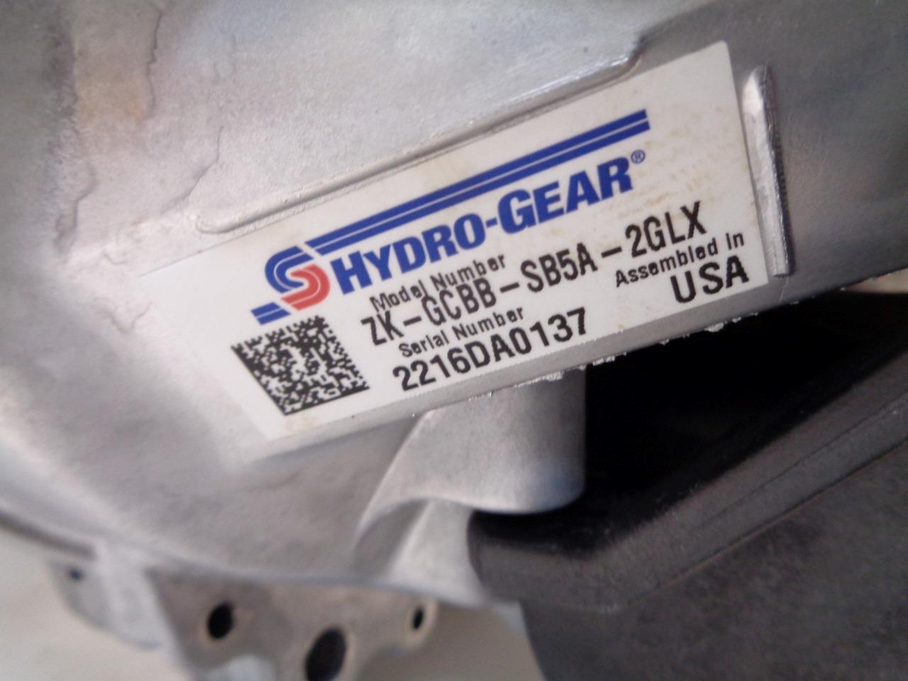 HYDRO GEAR TRANSAXLE GEAR PUMP TRANSMISSION ZK-GCBB-SB5A-2GLX R12