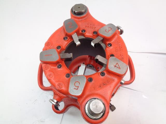 RIDGID 141 2-1/2" - 4" RECEDING GEARED THREADER #2 NEW R14