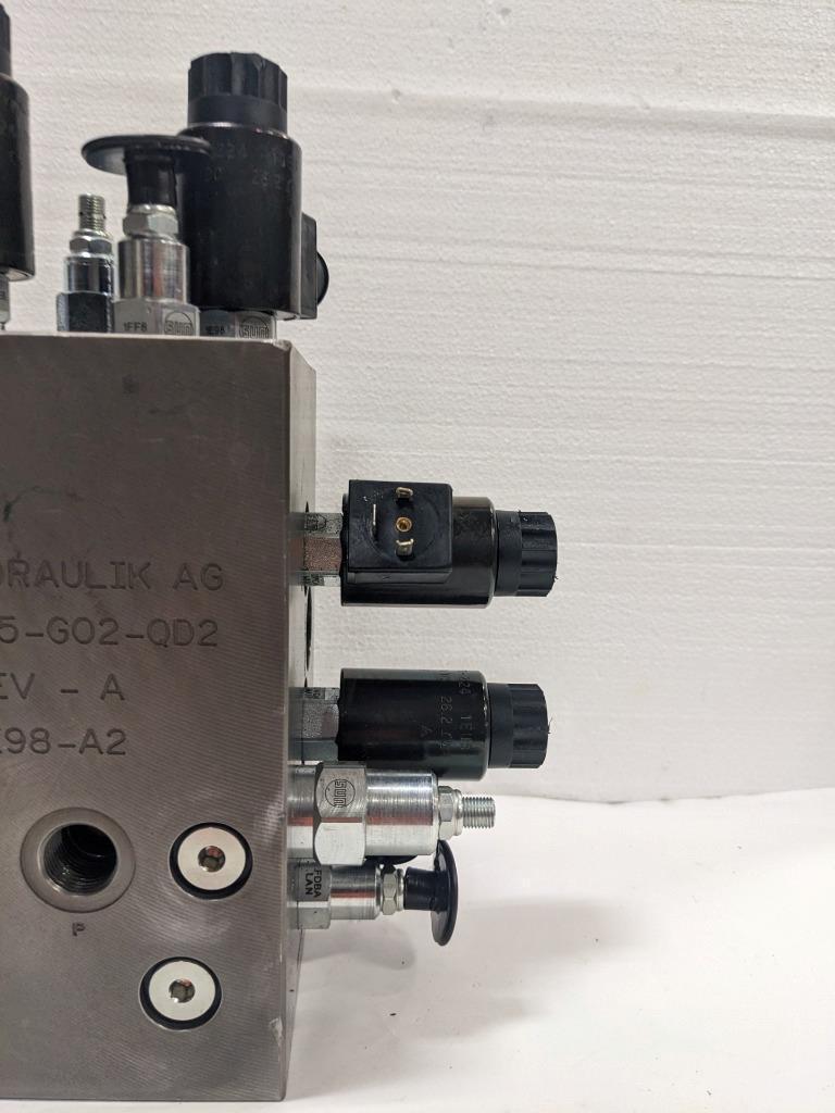 ATP HYDRAULIK AG MANIFOLD W/ VALVES IE98-A2 B511-035-G02QD2 BSRG6