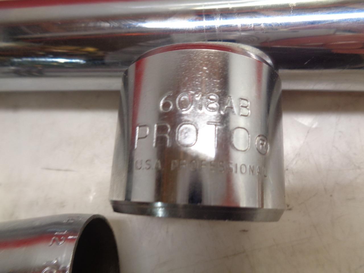 NEW FOR PARTS PROTO J6018AB 3/4 INCH DRIVE TORQUE WRENCH 32" 60-300LB RANGE R18