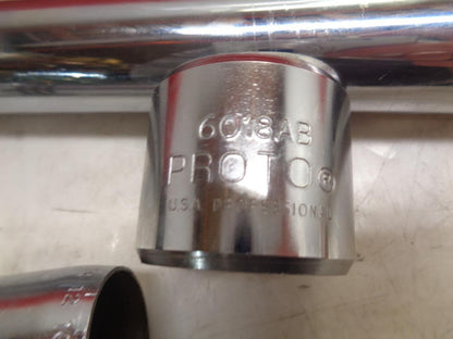 NEW FOR PARTS PROTO J6018AB 3/4 INCH DRIVE TORQUE WRENCH 32" 60-300LB RANGE R18