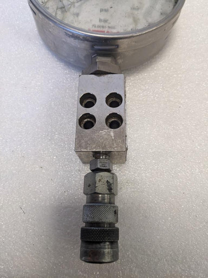ITH PRESSURE GADGE  (EN837-1) BROKEN R22