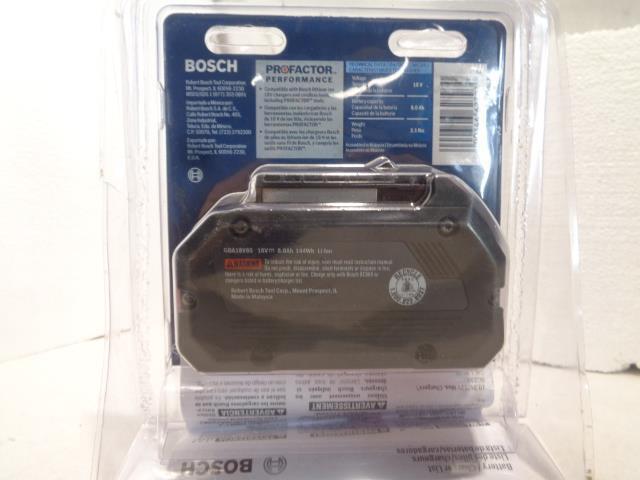 NEW BOSCH LI-ION CORE18V 8AH BATTERY GBA18V80 R28