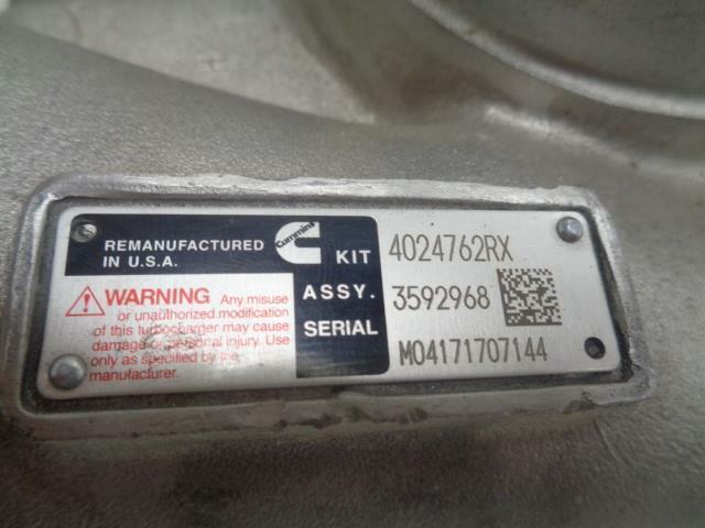 GENUINE HOLSET REMAN HX60 TURBO FOR CUMMINS QST30 ENGINE 3592968  4024762RX R10