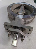JAMESBURY STEEL WAFER-SPHERE VALVE 8" 316SS BODY 830W1136HBXZ K2