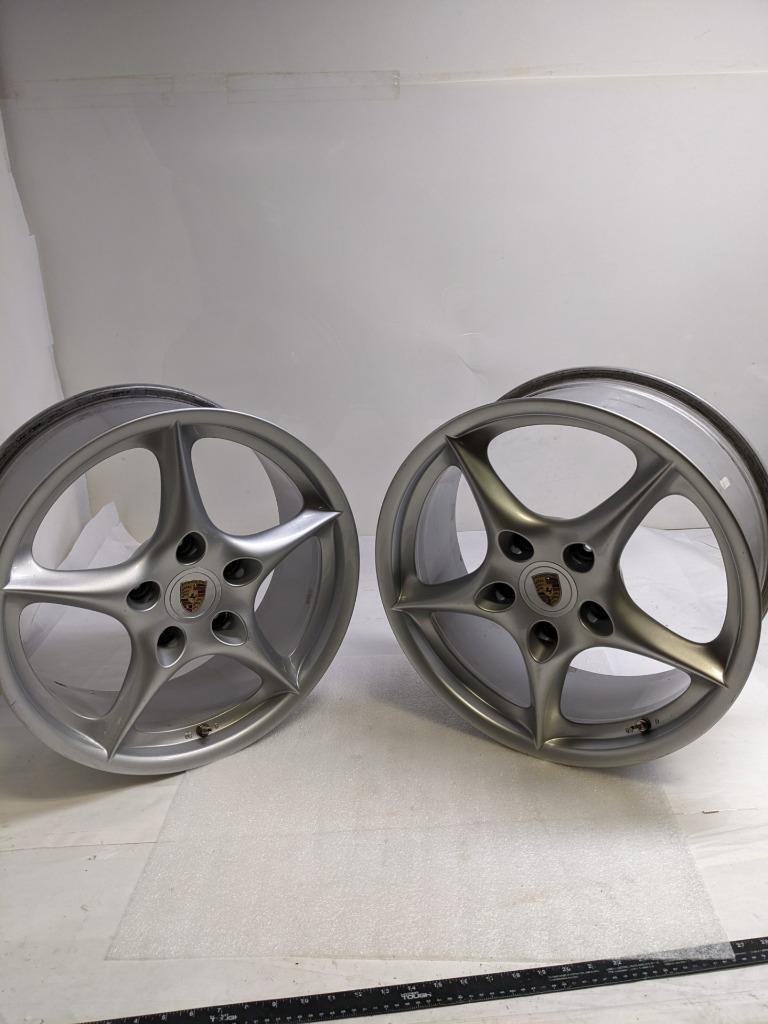 PORSCHE 99636214003, 99636213603 STAGGERED WHEEL FULL SET FOR 85-12 911 USED SR
