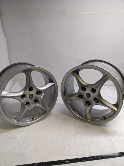 PORSCHE 99636214003, 99636213603 STAGGERED WHEEL FULL SET FOR 85-12 911 USED SR