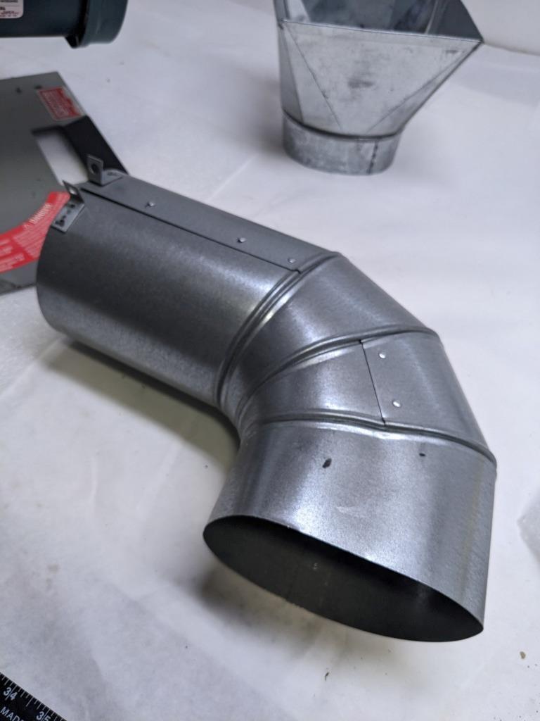 CINCINNATI FAN F-6-C/T1 FUME EXHAUSTER 1-1/2HP 3450RPM CAST ALUM 115V NEW B2