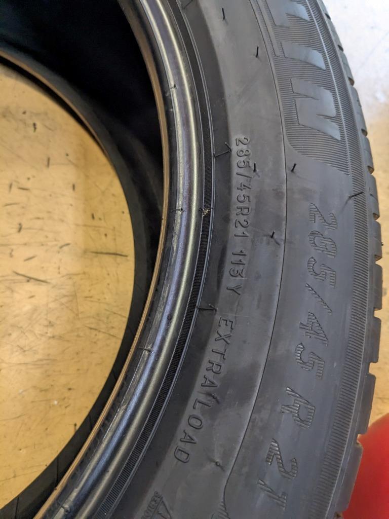 MICHELIN PILOT SPORT 4 SUV P 285 45 21 113Y XL TIRE 21565 CQ3