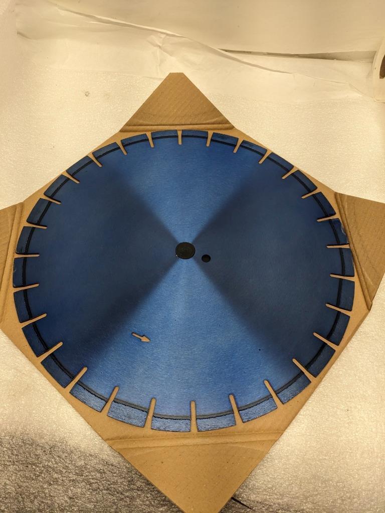 GARDELLA CONCRETE FLATSAW BLADE 35-72HP SOFT BOND CC1-16A NEW R7