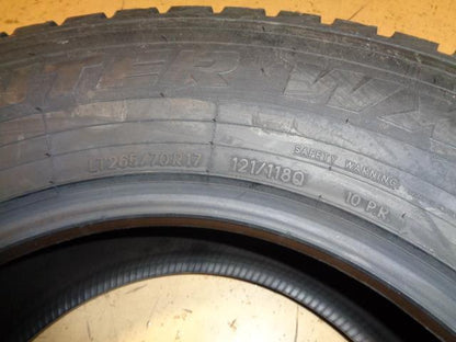 ARCTIC CLAW WINTER WXI LT 265 70 17 121/118S LRE 10PLY TIRE ARC91 CQ4