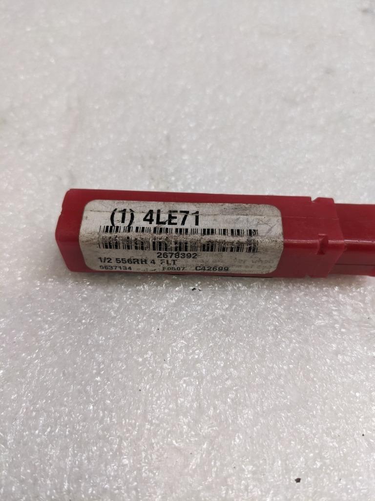 CLEVELAND TWIST DRILL C42699 END MILL 556 1/2" DIA 3-1/4" OAL 4-FLUTE NEW R22T5