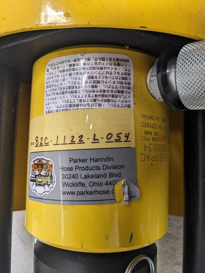 DAMAGED PARKER 82C-061L PORTABLE HYDRAULIC HOSE CRIMPING MACHINE NEW H1