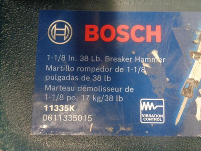 BOSCH GSH 16 PROFESSIONAL DEMOLITION HAMMER 41J SINGLE IMPACT 11335K NEW BSR1.3