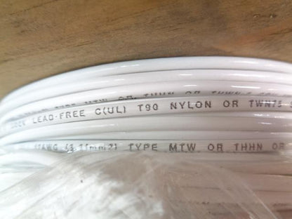 IUSA UL E116677 12AWG CABLE 3.31MM2 MTW/THHN/THWN2 600V GRII T90 500FT NEW H2