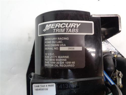 MERCURY RACING HYDRUALIC TRIM PUMP ASSEMBLY 12VDC SAE J1171 R11