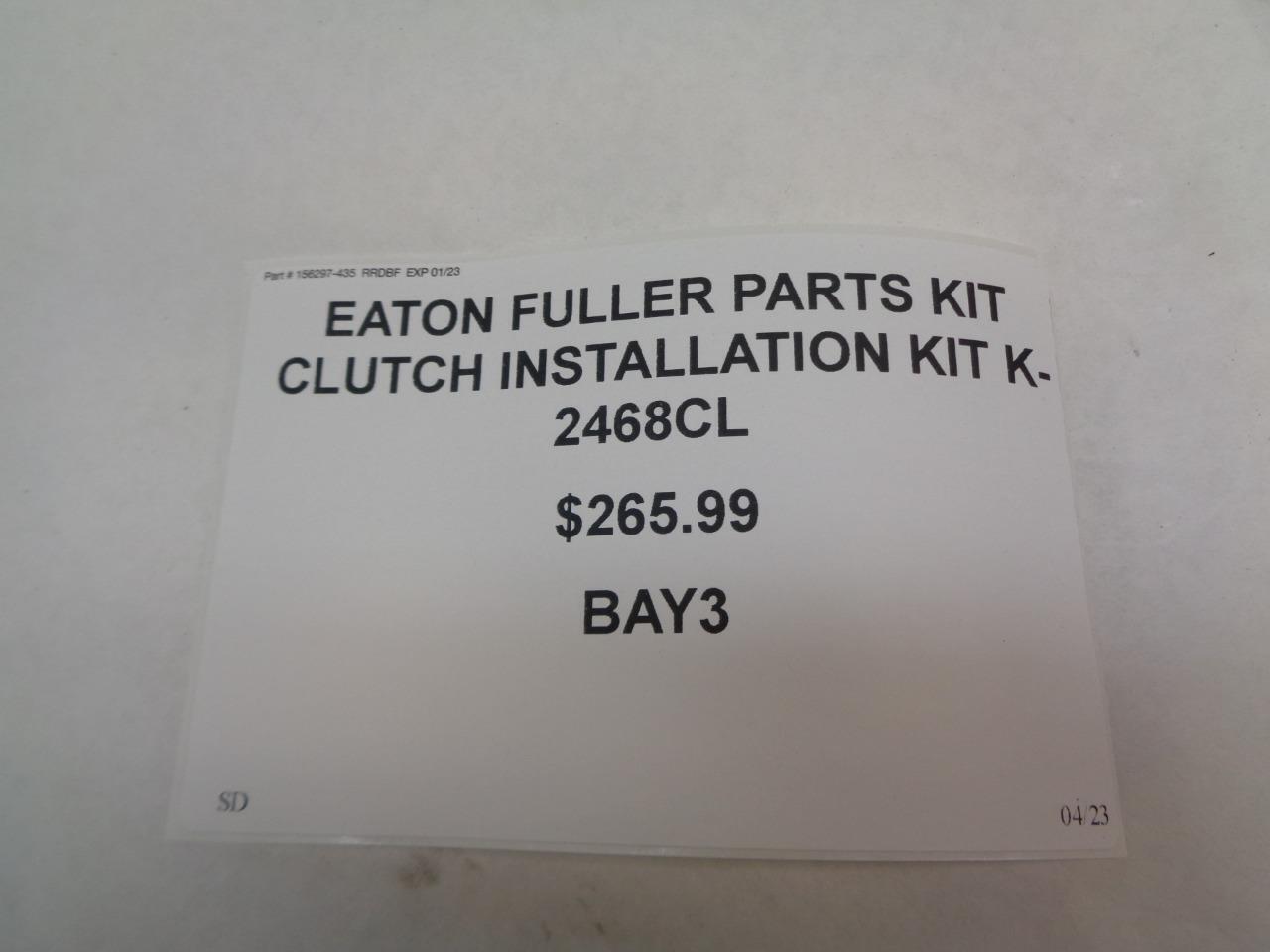 EATON FULLER PARTS KIT CLUTCH INSTALLATION KIT K-2468CL R4