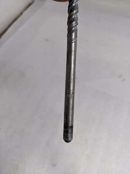 UNBRANDED STAINLESS STEEL DRILL BIT 1/2" X 12" CARBIDE TIP USED R22T2