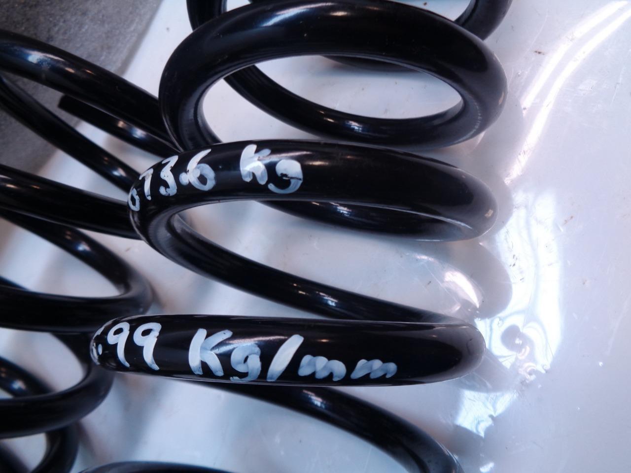 USED FRONT COIL SPRINGS FOR PORSCHE MACAN 2019-2020 95B-411-106-J-504 R24T4