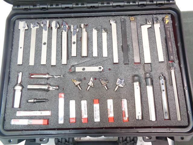 TUNGALOY J-SERIES SWISS TOOL KIT FOR TURNING AND GROOVING NEW R35