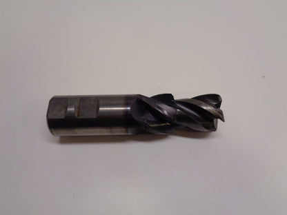 HANITA VARIMILL 4 FLUTE END MILL 1.1/4 X 1.1/4 X 2.1/4 LEAD 5.026" DIA 4V05