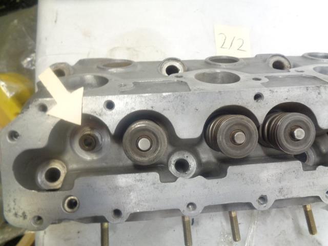 GENUINE SET OF PORSCHE 928 PORTED CYLINDER HEADS 928 104 348 3R I2