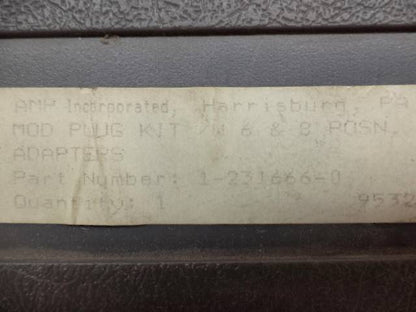 NEW TE CONNECTIVITY AMP 1-231666-0 MODULAR PLUG INCOMPLETE KIT R22T5