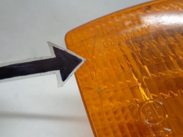 Porsche 928 Turn Signal Left 1978-86 USED GENUINE BOSCH 928 631 421 01 R25T4